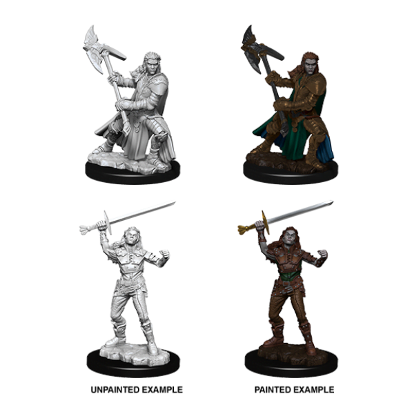 D&D Nolzurs Marvelous Unpainted Miniatures: Wave 7: Half-Orc Female Fighter