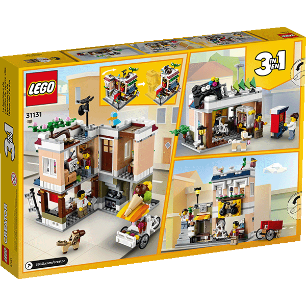 Discontinued LEGO® Creator 3-in-1 31131 Downtown Noodle Shop