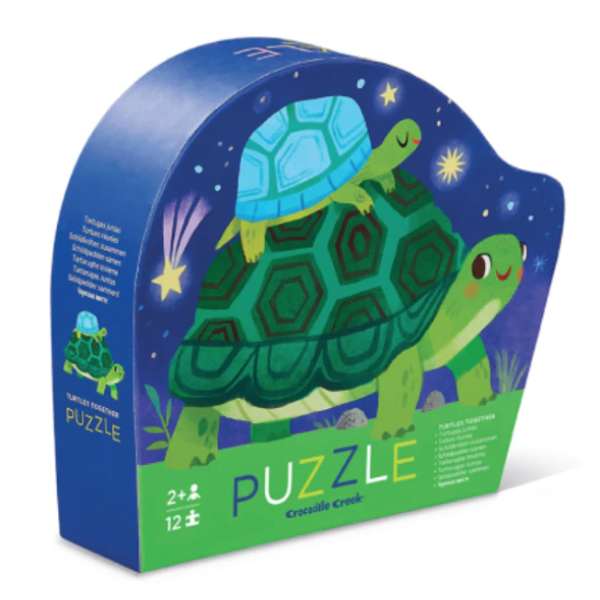 Crocodile Creek 12pc Mini Puzzle - Turtles Together