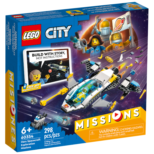 LEGO City 60354 Mars Spacecraft Exploration Missions