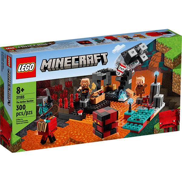 Discontinued LEGO® Minecraft® 21185 The Nether Bastion