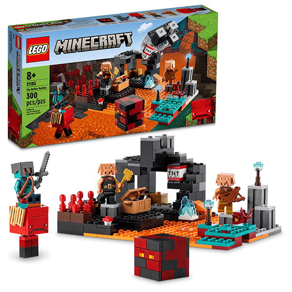 Discontinued LEGO® Minecraft® 21185 The Nether Bastion