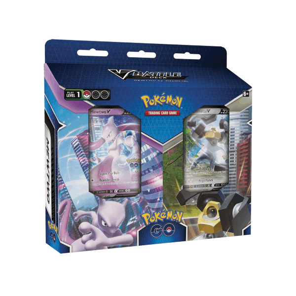 Pokemon GO V Battle Deck Melmetal VS Mewtwo Bundle Unboxing 