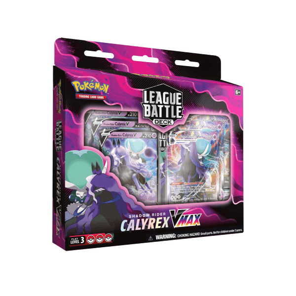 Pokémon TCG: Calyrex VMAX League Battle Deck (Ice Rider or Shadow Rider)