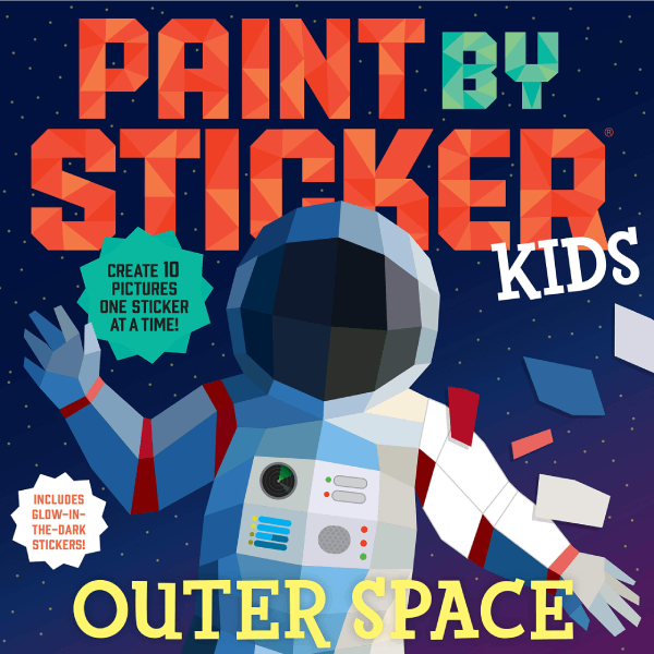 Paint by Sticker: Outer Space Activity Book