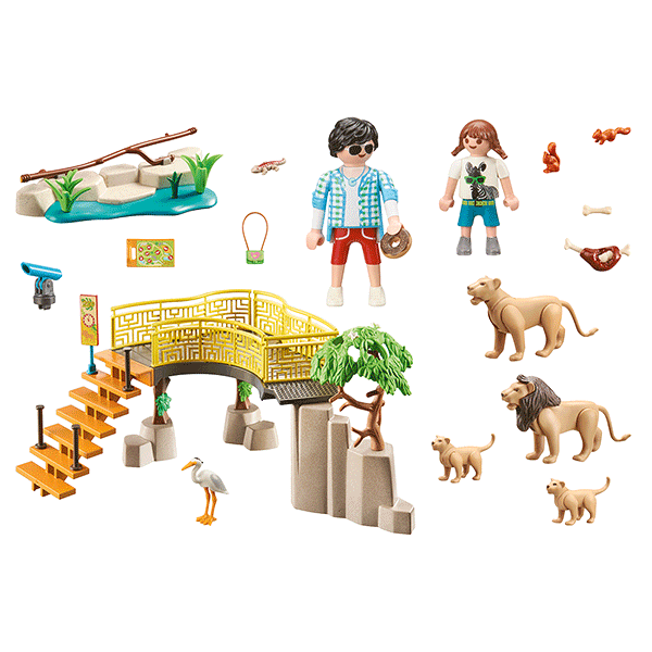 Playmobil Outdoor Lion Enclosure