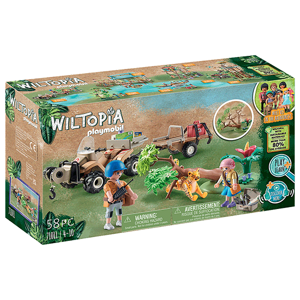 Playmobil Wiltopia Animal Rescue Quad