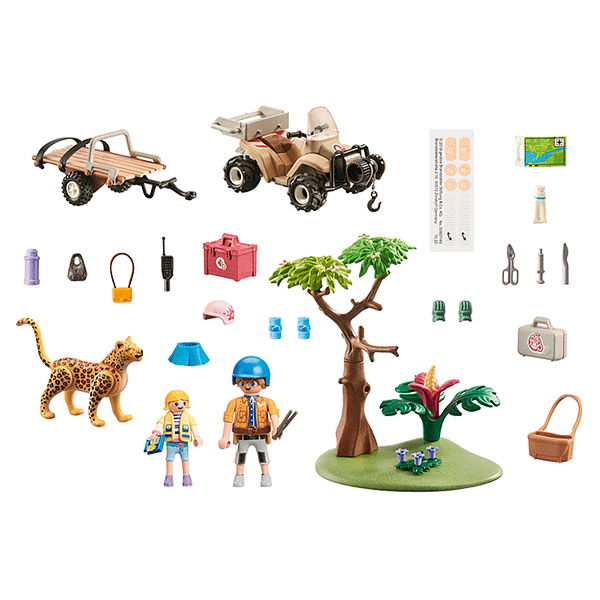 Playmobil Wiltopia Animal Rescue Quad