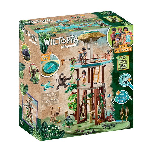 Playmobil Wiltopia Research Tower with Compass