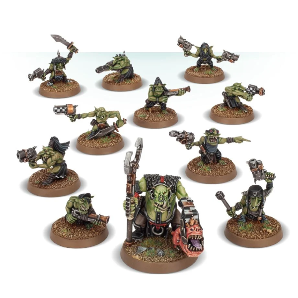 Warhammer 40,000: Ork Runtherd and Gretchin