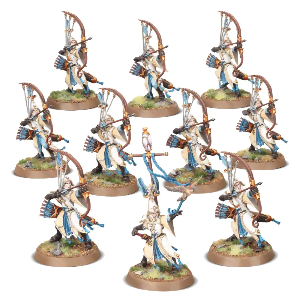 Warhammer Age of Sigmar: Lumineth Realm-Lords Vanari Auralan Sentinels