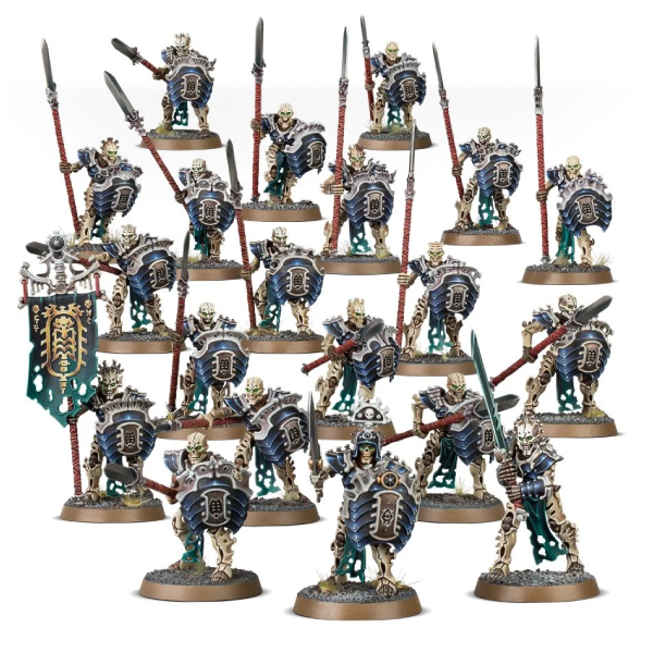 Warhammer Age of Sigmar: Ossiarch Bonereapers Mortek Guard