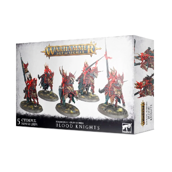 Discontinued Warhammer Age of Sigmar: Soulblight Gravelords Blood Knights