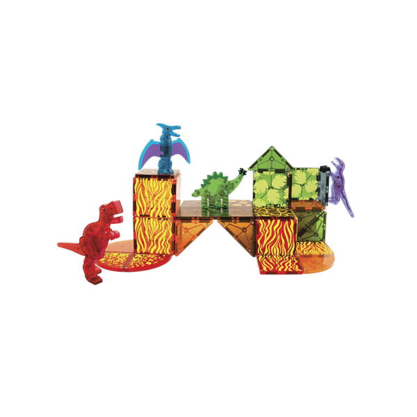 Magna-Tiles Dino World 40-Piece Set