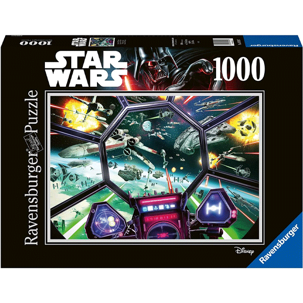 Ravensburger Star Wars: Tie Fighter Cockpit 1000 Piece Puzzle