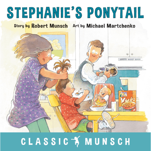 Stephanie's Ponytail Paperback Book