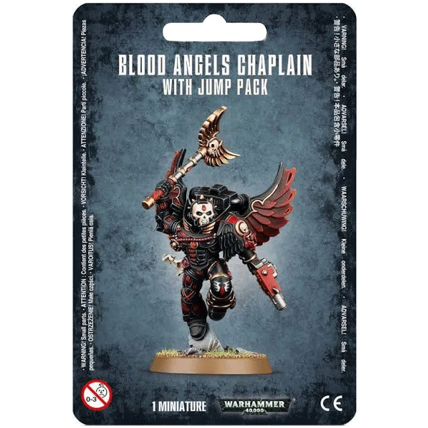 Warhammer 40,000: Blood Angels: Chaplain With Jump Pack