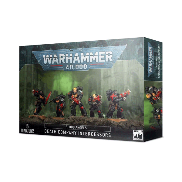 Discontinued Warhammer 40,000: Blood Angels Death Company Intercessors