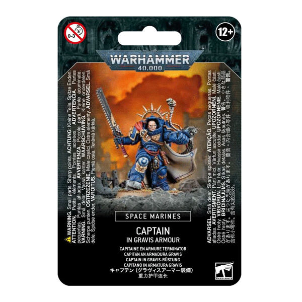 Warhammer 40,000: Space Marines Captain in Gravis Armour