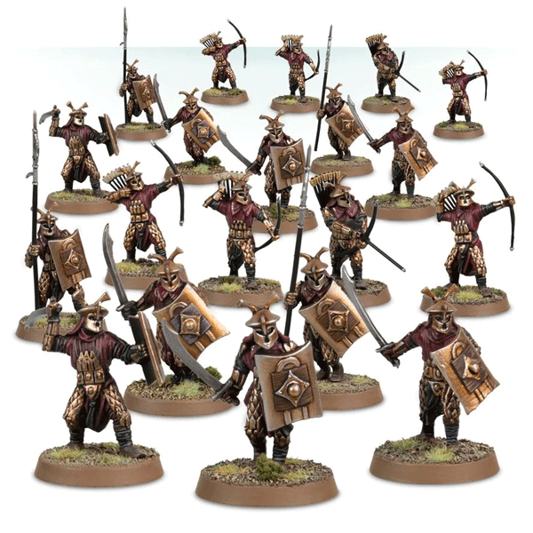 Middle-Earth Strategy Battle Game: Easterling Warriors Miniature Set