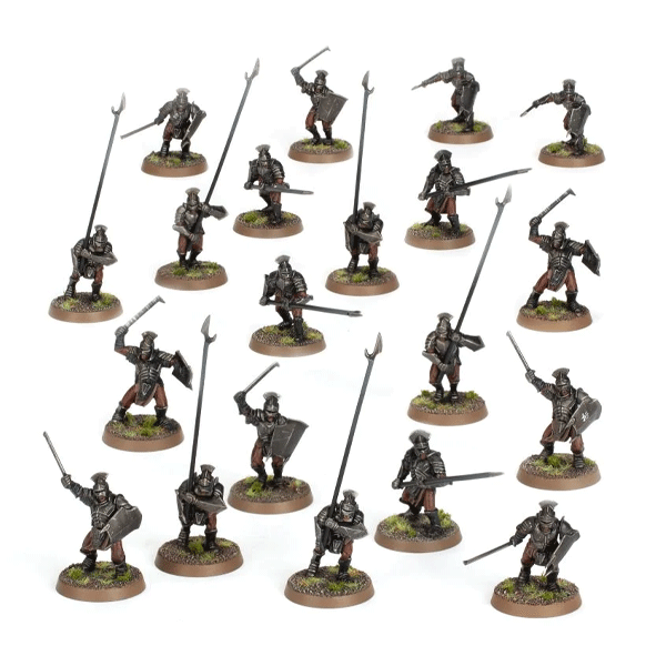 Middle-Earth Strategy Battle Game: Uruk-Hai Warriors Miniature Set