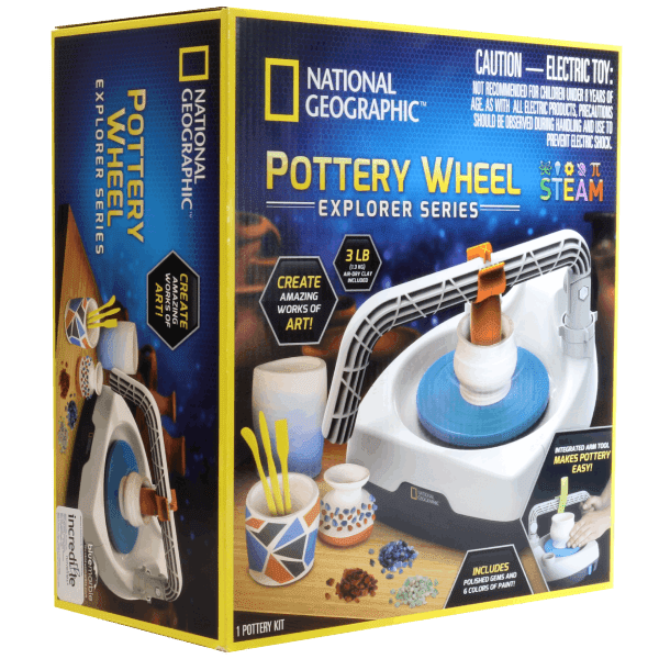 National Geographic Pottery Wheel Craft Kit