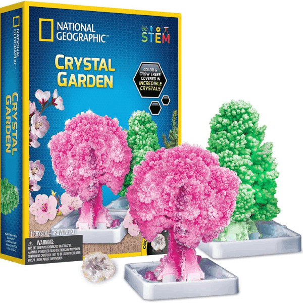 National Geographic Crystal Growing Garden Kit