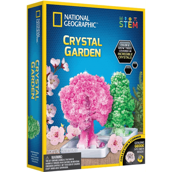 National Geographic Crystal Growing Garden Kit