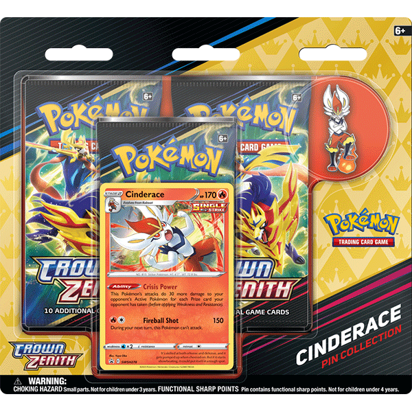 Pokémon TCG: Sword and Shield 12.5 Crown Zenith Pin Collection