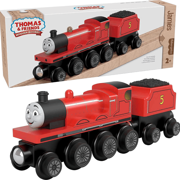 Thomas & Friends Wooden Railway: James Engine and Coal-Car