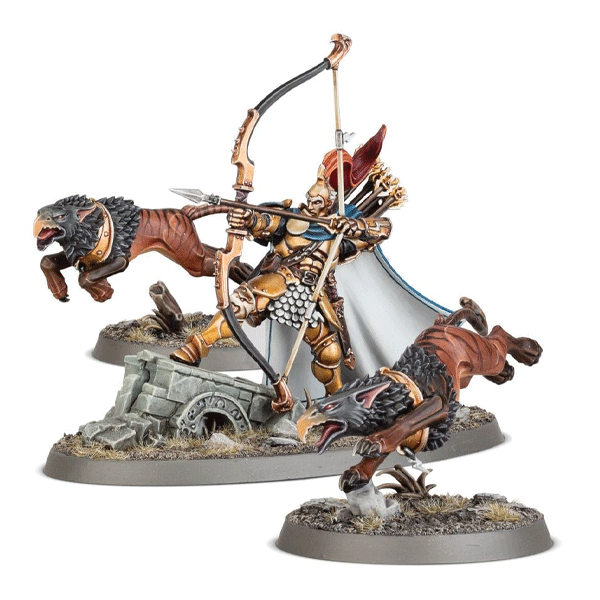 Warhammer Age of Sigmar: Knight-Judicator with Gryph-hounds