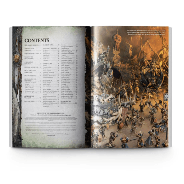 Discontinued Warhammer Age of Sigmar: Battletome Orruk Warclans