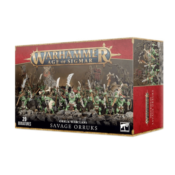 Discontinued Warhammer Age of Sigmar: Savage Orruks