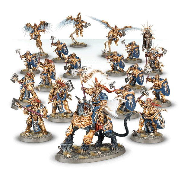 Discontinued Warhammer Age of Sigmar: Start Collecting! Stormcast Eternals Thunderstrike Brotherhood