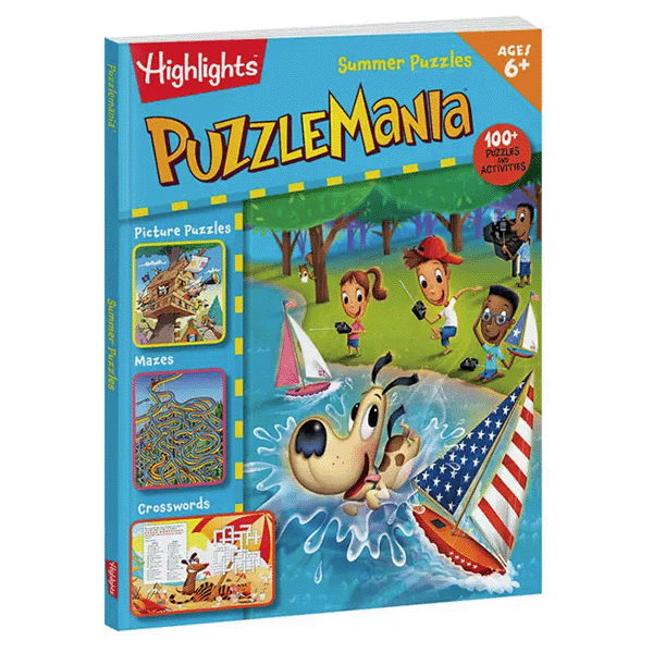 Highlights™ Puzzlemania® Summer Puzzle Book