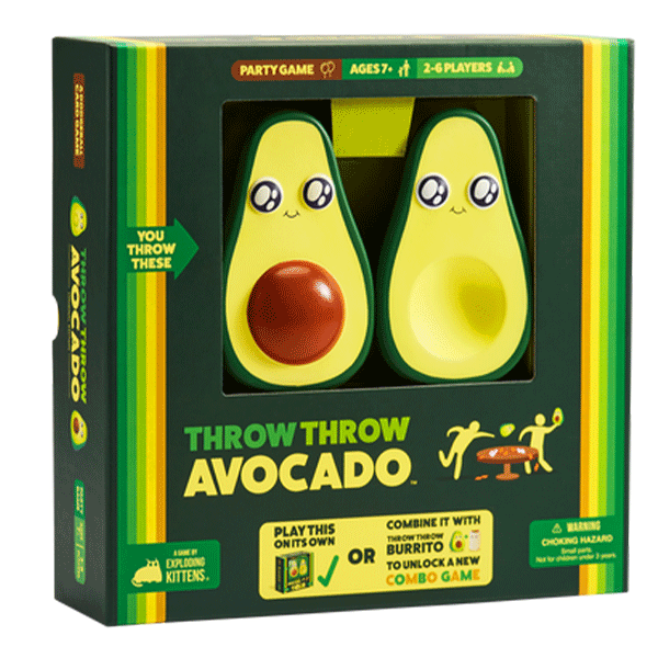 Exploding Kittens: Throw Throw Avocado Game