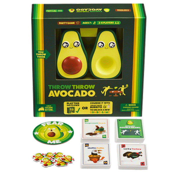 Exploding Kittens: Throw Throw Avocado Game