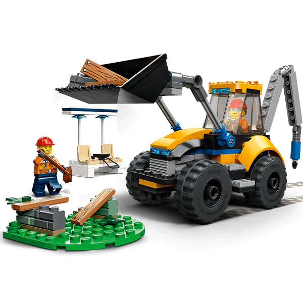 Discontinued LEGO® City 60385 Construction Digger