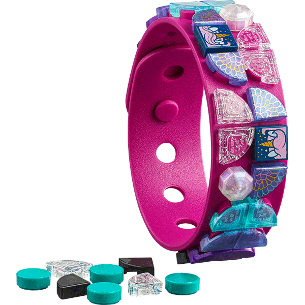 Discontinued LEGO® DOTS 41802 Unicorns Forever Bracelet