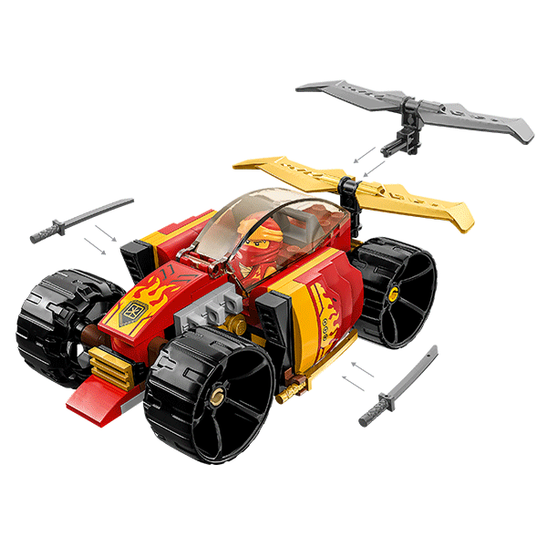 LEGO® NINJAGO® 71780 Kai’s Ninja Race Car EVO