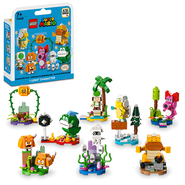 Discontinued LEGO® Super Mario™ 71413 Character Packs – Series 6
