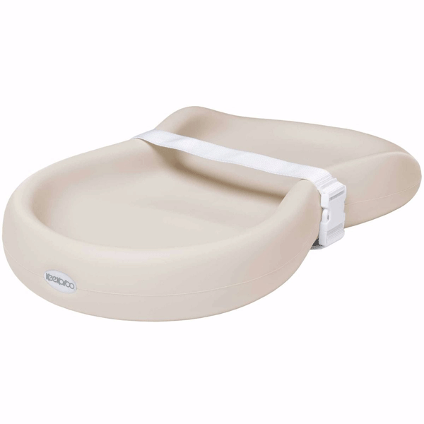 Keekaroo Peanut Changer Diaper Changing Pad (White/Vanilla)