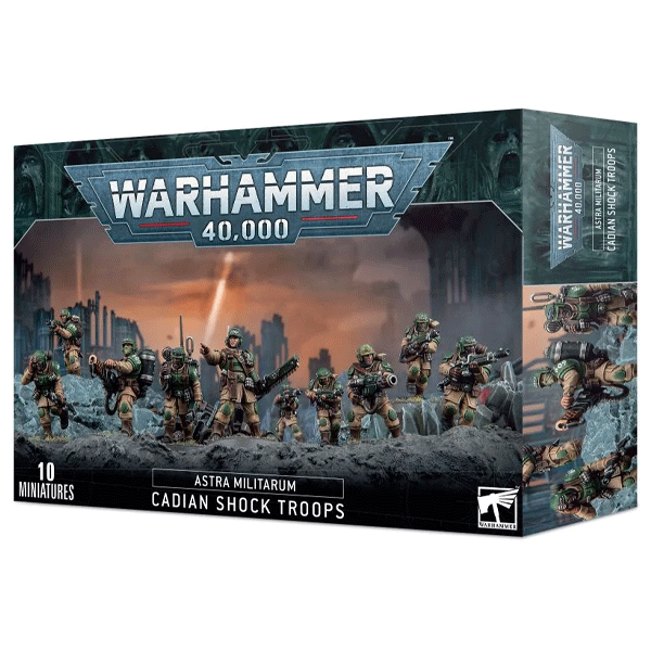 Warhammer 40,000: Astra Militarum: Cadian Shock Troops