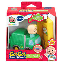 VTech CoComelon Go! Go! Smart Wheels JJ's Recycling Truck & Track