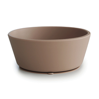 Mushie Silicone Suction Bowl (Natural)