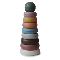 Mushie Stacking Rings Toy | Made in Denmark (Original)
