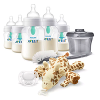 Philips Avent Anti-colic Baby Bottle with AirFree Vent Newborn Gift Set With Snuggle
