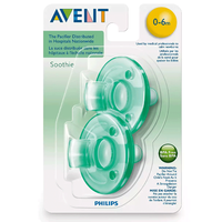 Philips Avent Soothie Pacifier 2 Pack - Green
