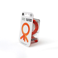 Comotomo Silicone Baby Teether (Orange)