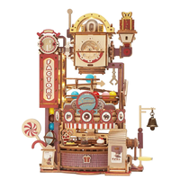 ROKR Chocolate Factory Marble Run 3D Wooden Puzzle